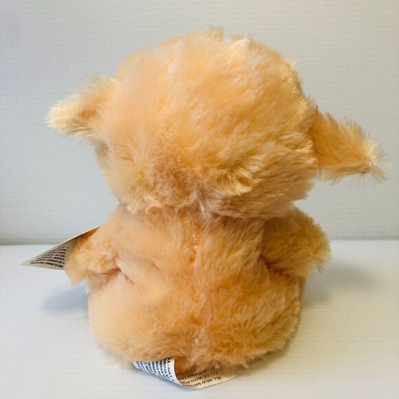 Fuzzy Friends Lamb w/ Flower Detail on Belly Soft Plush Toy 7 Inches Tall - Picture 3 of 5